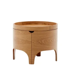 Sale Runder Beistelltisch mit Esche Furnier - Raso Tische