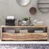 Sale Rustikales TV Lowboard mit Baumkante - Necrus Tv & Hifi-Möbel|Lowboards