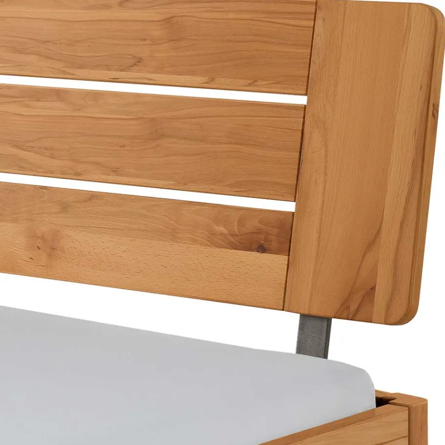 Best Rustikal-modernes Doppelbett aus Wildbuche - Polentona Betten