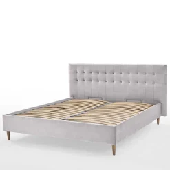 Outlet Samt Doppelbett mit Bettkasten - Diadonna Betten