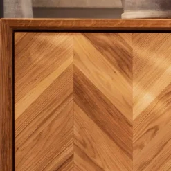 Sale Scandi Chic Kommode aus Wildeiche & Metall - Kerfa Tv & Hifi-Möbel|Lowboards