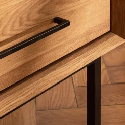 Sale Scandi Chic Kommode aus Wildeiche & Metall - Kerfa Tv & Hifi-Möbel|Lowboards