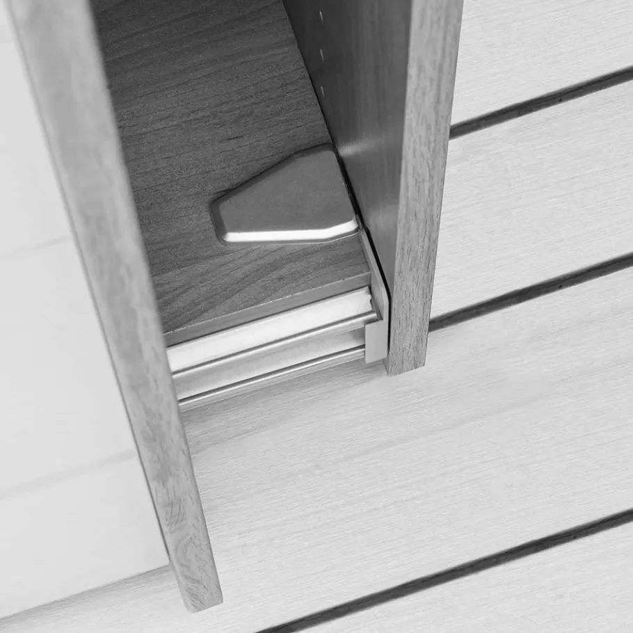 Outlet Schiebetürschrank in Weiß Glas - Crucav Kleiderschränke