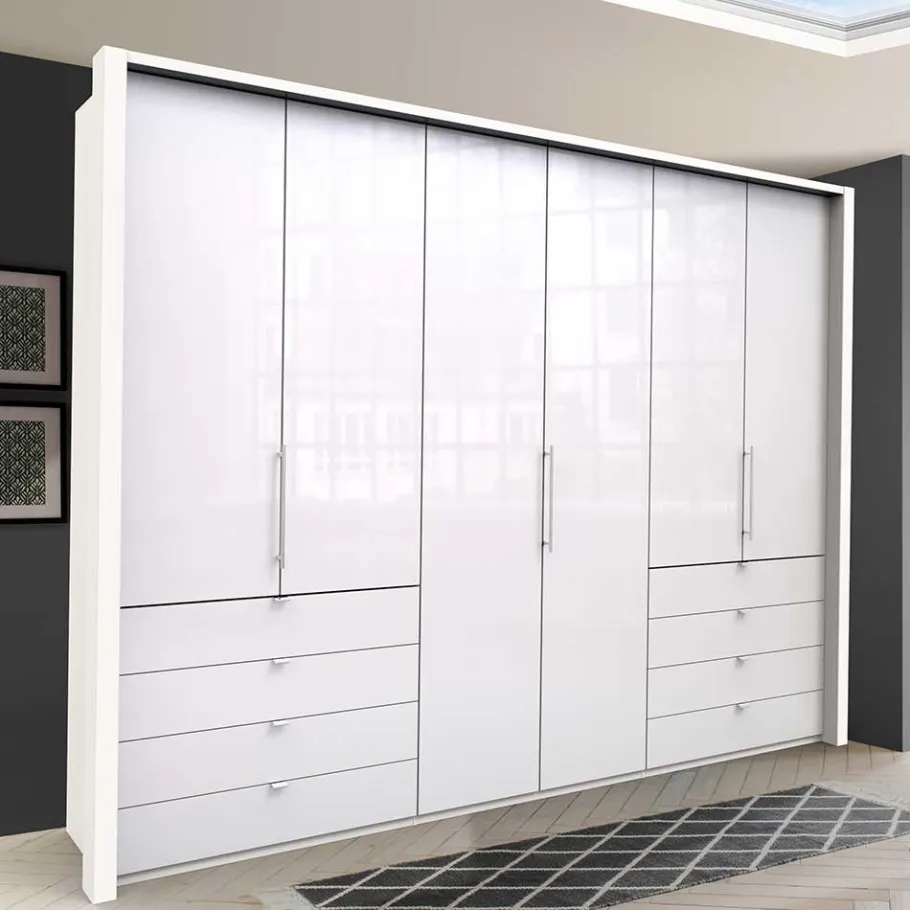 Schlafbereich Kleiderschrank mit acht Schubkästen - Dolienca Schränke