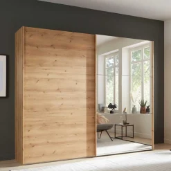 Hot Schlafraum Schrank mit Schwebetüren - Emya Kleiderschränke|Schränke