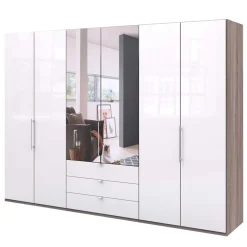 Hot Schlafzimmer Falttüren-Schrank mit Spiegel - Empresian Kleiderschränke|Schränke