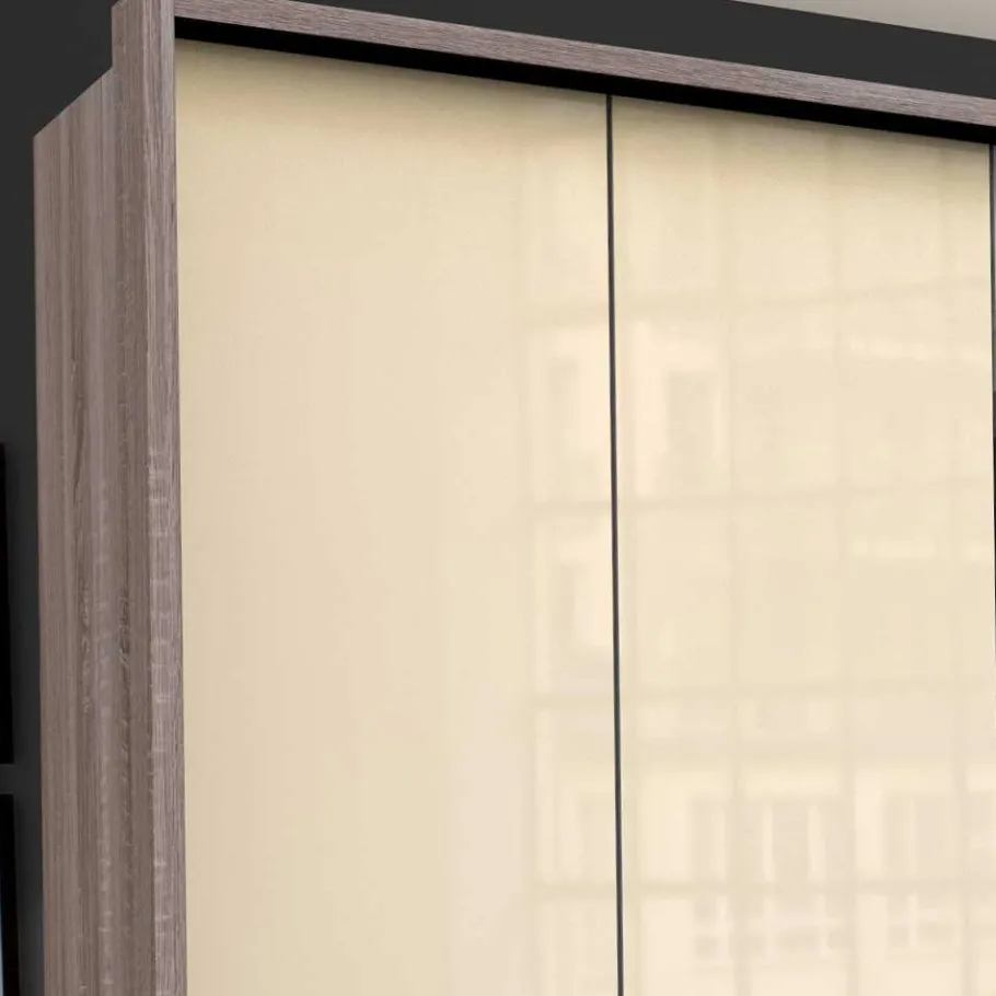 New Schlafzimmer Falttürenschrank 3-türig - Mayla Kleiderschränke|Schränke