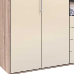 Best Schlafzimmer Kleiderschrank mit Spiegel Falttür - Rativian Kleiderschränke|Schränke