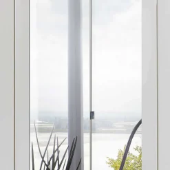 Outlet Schlafzimmer Kleiderschrank in Weiß & Dunkelgrau - Shakti Kleiderschränke