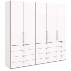 New Schlafzimmer Kleiderschrank mit Metallgriffen - Donpiave Kleiderschränke