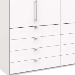New Schlafzimmer Kleiderschrank mit Metallgriffen - Donpiave Kleiderschränke