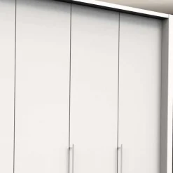 New Schlafzimmer Kleiderschrank mit Metallgriffen - Donpiave Kleiderschränke