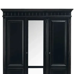 Outlet Schlafzimmer Kleiderschrank Andoro in Schwarz Kleiderschränke|Schränke