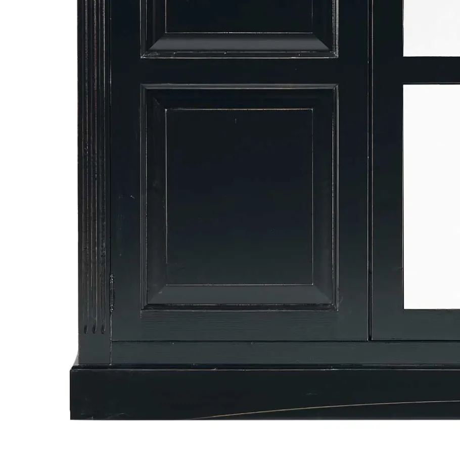 Outlet Schlafzimmer Kleiderschrank Andoro in Schwarz Kleiderschränke|Schränke