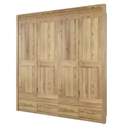 New Schlafzimmer Kleiderschrank 4 türig & Schubladen - Zamron Kleiderschränke