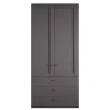 Outlet Schlafzimmer Kleiderschrank 100x216x58 - Mataram I Kleiderschränke