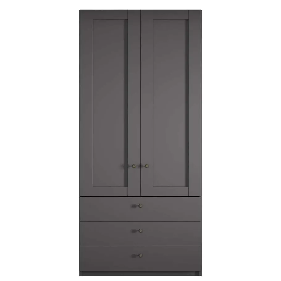 Outlet Schlafzimmer Kleiderschrank 100x216x58 - Mataram I Kleiderschränke