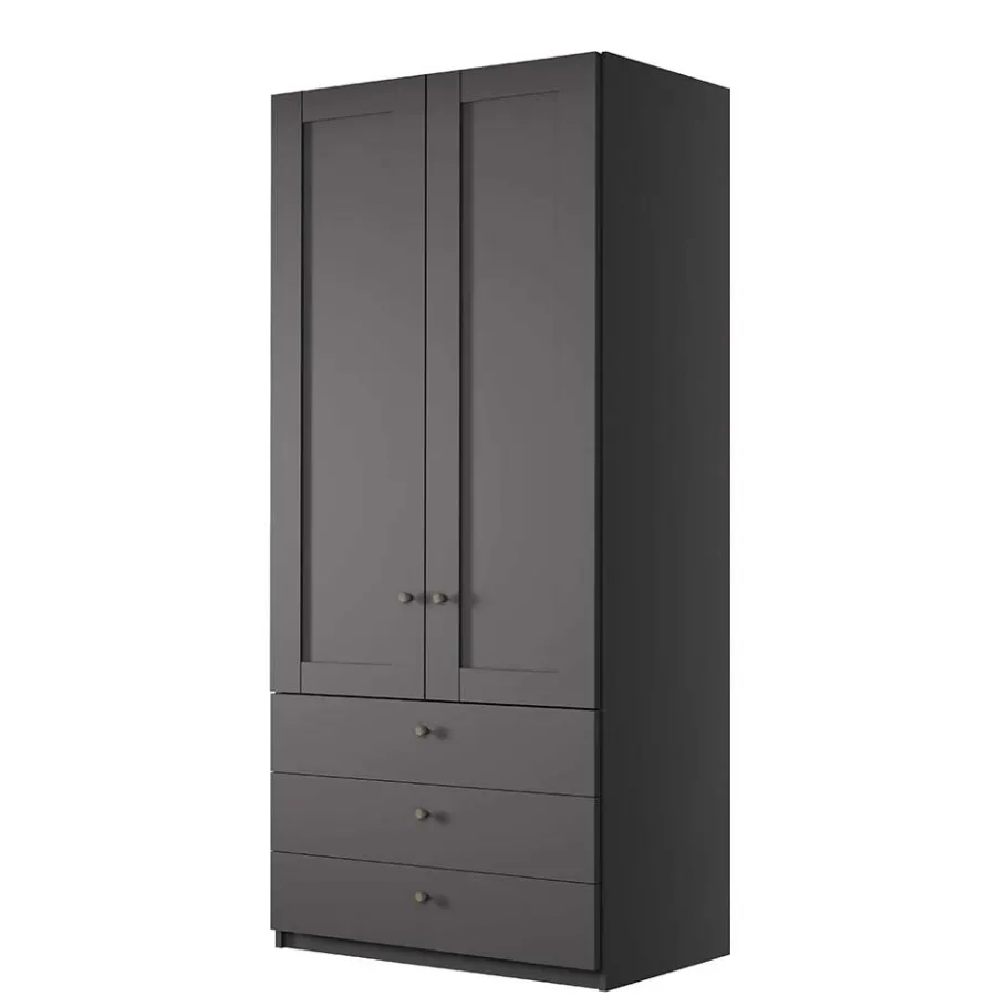 Outlet Schlafzimmer Kleiderschrank 100x216x58 - Mataram I Kleiderschränke