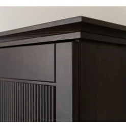 Outlet Schlafzimmer Kleiderschrank in Dunkelbraun - Nauizia Kleiderschränke