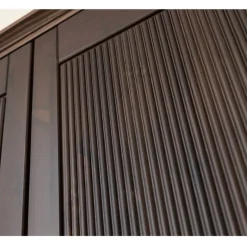 Outlet Schlafzimmer Kleiderschrank in Dunkelbraun - Nauizia Kleiderschränke