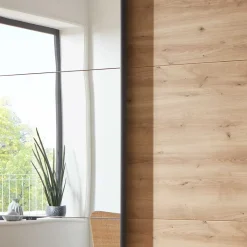 New Schlafzimmer Schiebetürenschrank mit Spiegel - Brusetta Kleiderschränke|Schränke