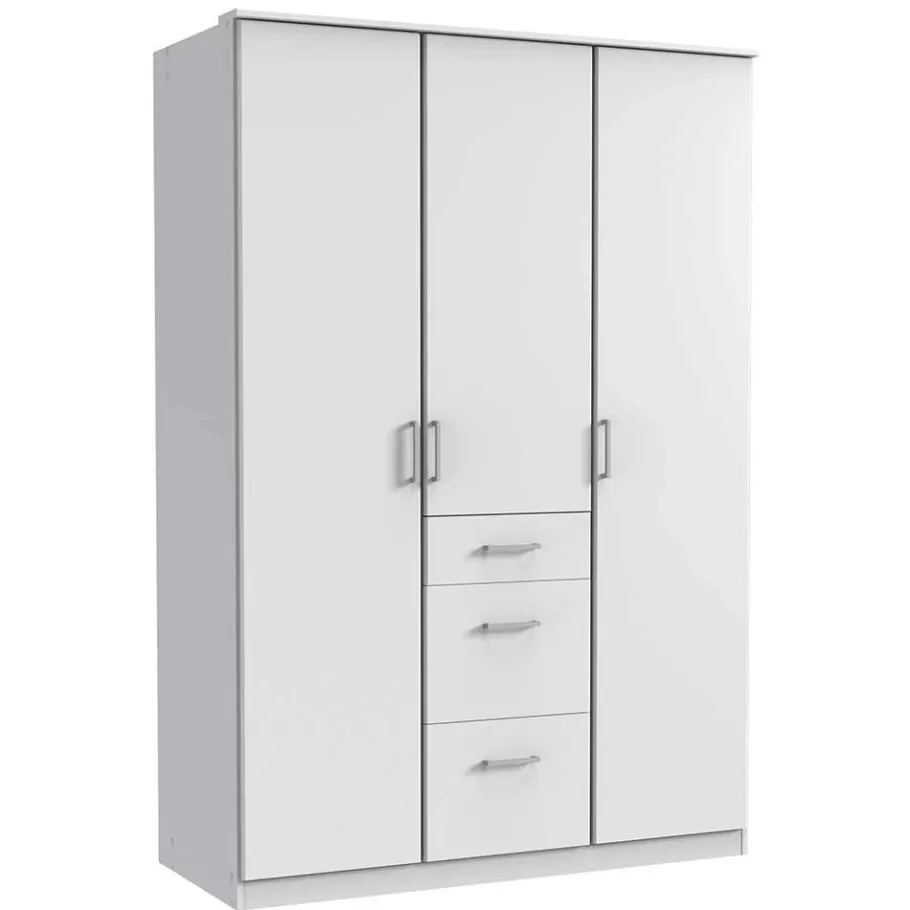 Best Schlafzimmer Schrank in Weiß - 135x199x58 cm - Cador Kleiderschränke|Schränke