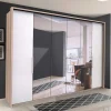 Outlet Schlafzimmer Schrank mit großer Spiegel Fläche - Bosays III Kleiderschränke|Schränke