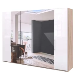 Outlet Schlafzimmer Schrank mit großer Spiegel Fläche - Bosays III Kleiderschränke|Schränke