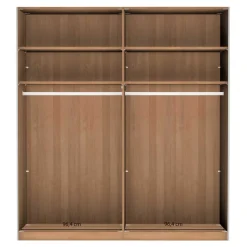 Hot Schlafzimmer Schwebetürenschrank 2-türig - Emdsiva Kleiderschränke|Schränke