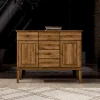 Schlafzimmer Sideboard Masdamos aus Wildeiche Massivholz Sideboards
