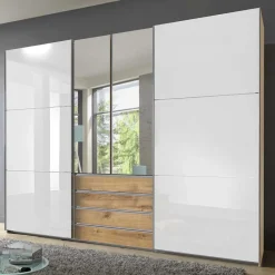 Sale Schlafzimmerkleiderschrank mit Dreh- & SchiebetĂŒren - Stufania I KleiderschrĂ€nke