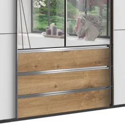 Online Schlafzimmerkleiderschrank 4-türig & 3 Schubladen - Stufania Kleiderschränke|Schränke