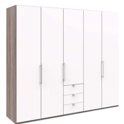 Schlafzimmerkleiderschrank mit drei Schubladen - Tivierto Kleiderschränke