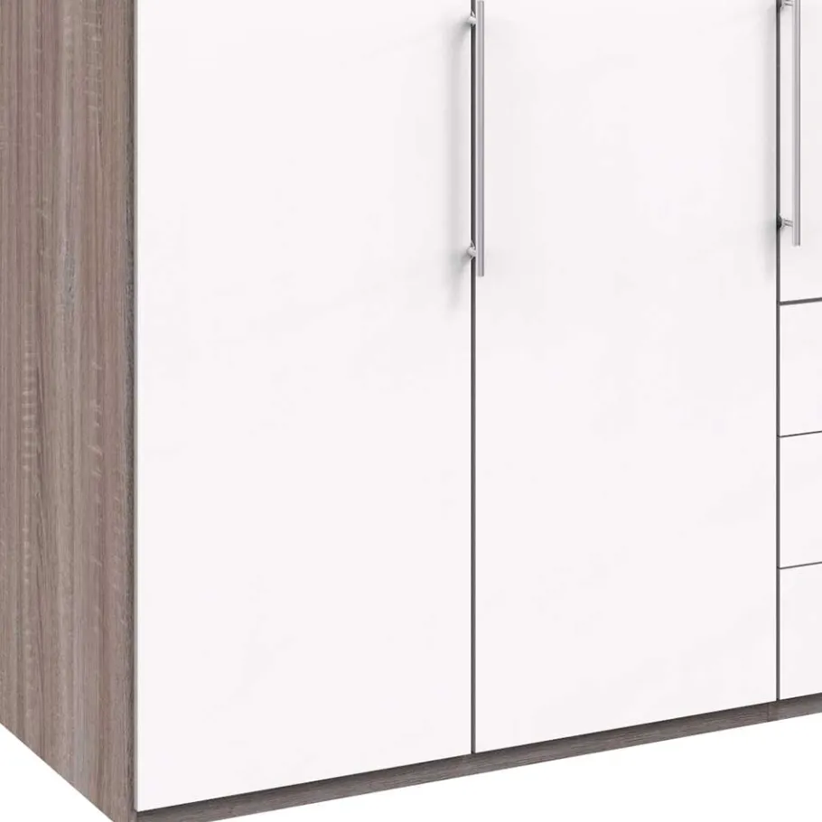 Schlafzimmerkleiderschrank mit drei Schubladen - Tivierto Kleiderschränke