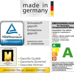 Outlet Schlafzimmerschrank Filmau in Cremeweiß Kleiderschränke
