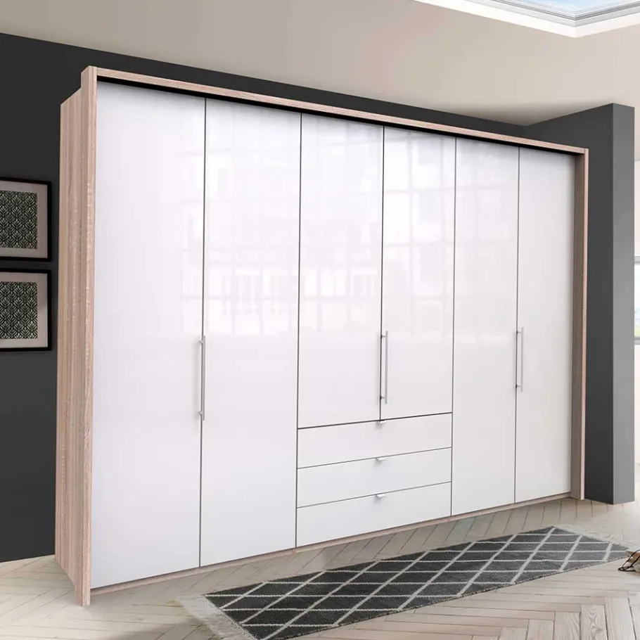 Online Schlafzimmerschrank glasbeschichtet - Bosays IV Kleiderschränke