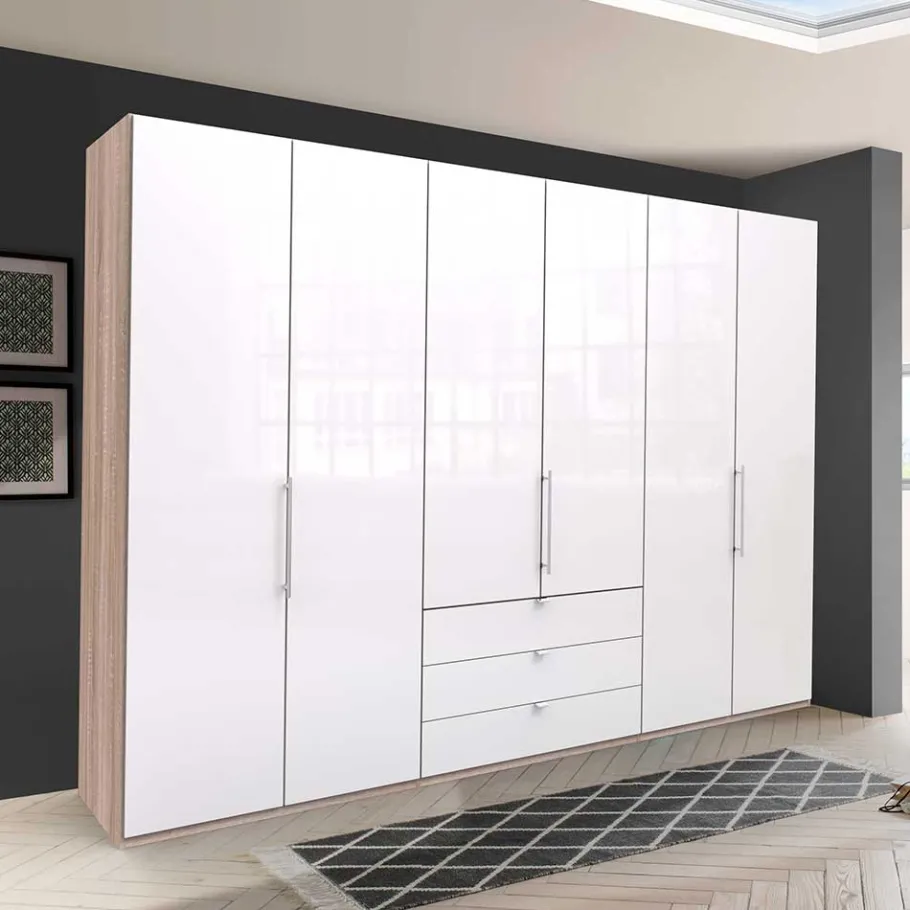 Online Schlafzimmerschrank glasbeschichtet - Bosays IV Kleiderschränke