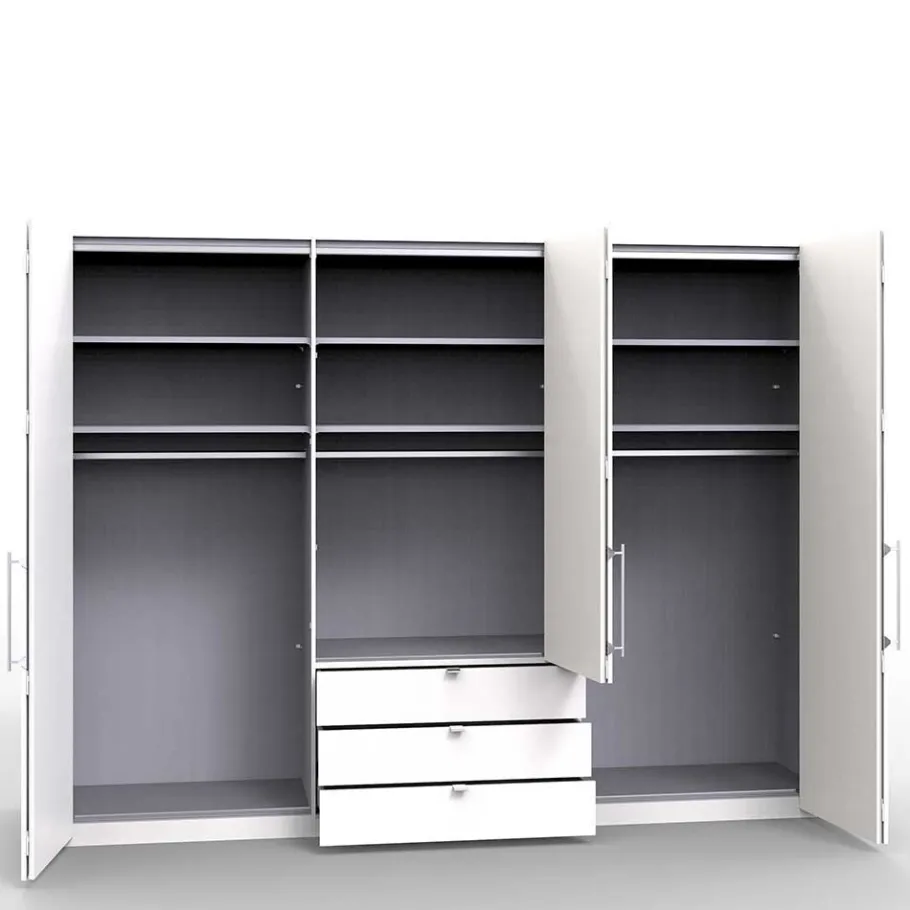 Online Schlafzimmerschrank glasbeschichtet - Bosays IV Kleiderschränke