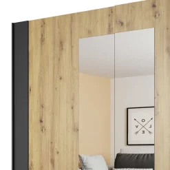 Sale Schlafzimmerschrank in Wildeiche NB & Schwarz - Potsdam Kleiderschränke