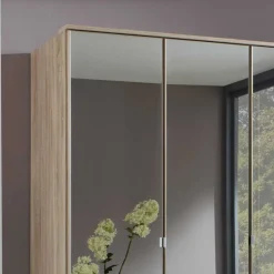 Outlet Schlafzimmerschrank Rommino mit Spiegeltüren Kleiderschränke|Schränke