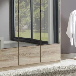 Outlet Schlafzimmerschrank Rommino mit Spiegeltüren Kleiderschränke|Schränke