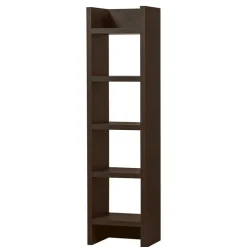 Sale Schmales Regal in Dunkelbraun - Belpasso Regale