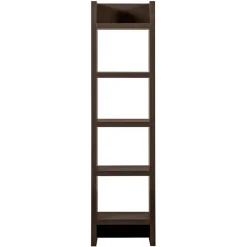 Sale Schmales Regal in Dunkelbraun - Belpasso Regale