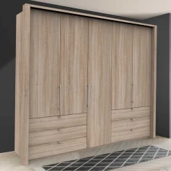 Online Schrank fĂŒrs Schlafzimmer in Holz Nachbildung - Zayun KleiderschrĂ€nke|SchrĂ€nke