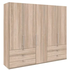 Online Schrank fürs Schlafzimmer in Holz Nachbildung - Zayun Kleiderschränke|Schränke