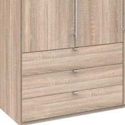 Online Schrank fürs Schlafzimmer in Holz Nachbildung - Zayun Kleiderschränke|Schränke