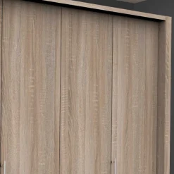 Online Schrank fürs Schlafzimmer in Holz Nachbildung - Zayun Kleiderschränke|Schränke