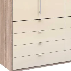 Discount Schrank mit acht Schubladen & zwei Falttüren - Rativian Kleiderschränke|Schränke