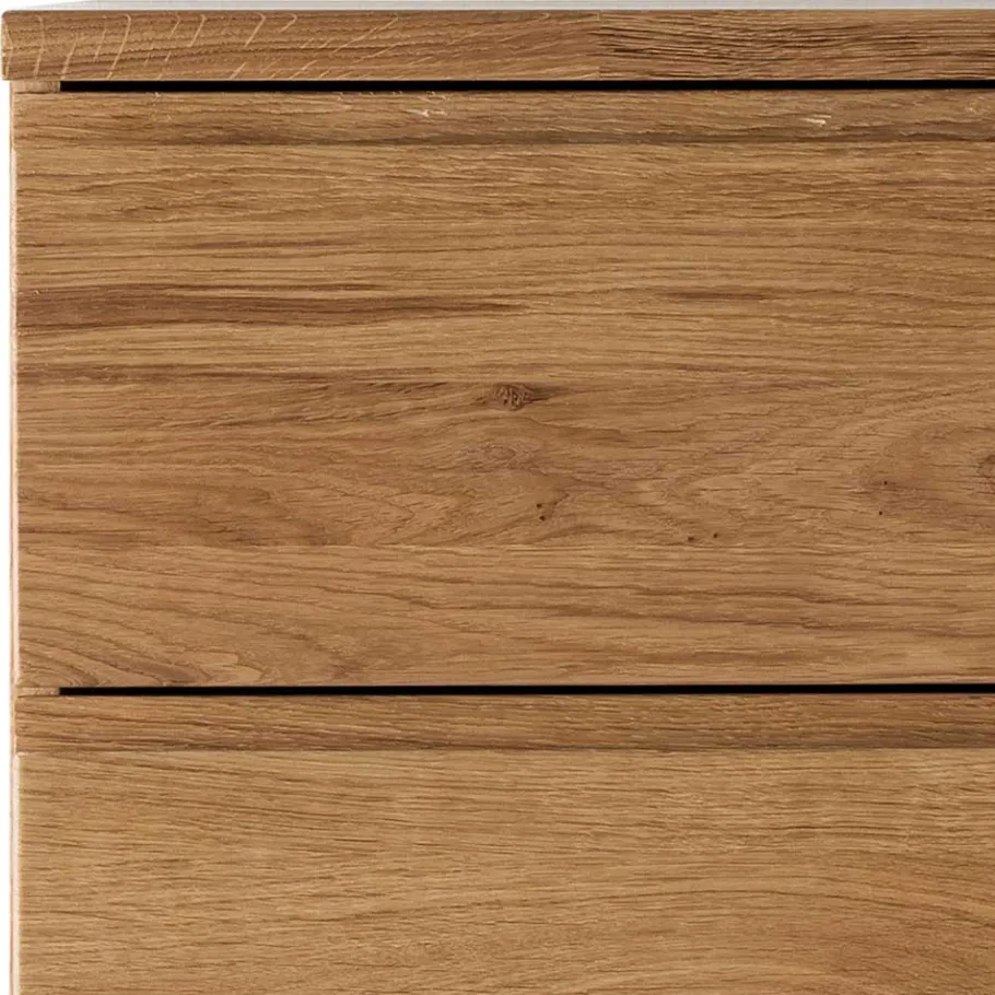 Sale Schubladen-Hochkommode mit Griffmulden - Atluvia Kommoden