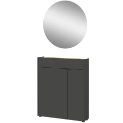 Sale Schuhschrank und Spiegel Set - Sidgarus (zweiteilig) Garderoben